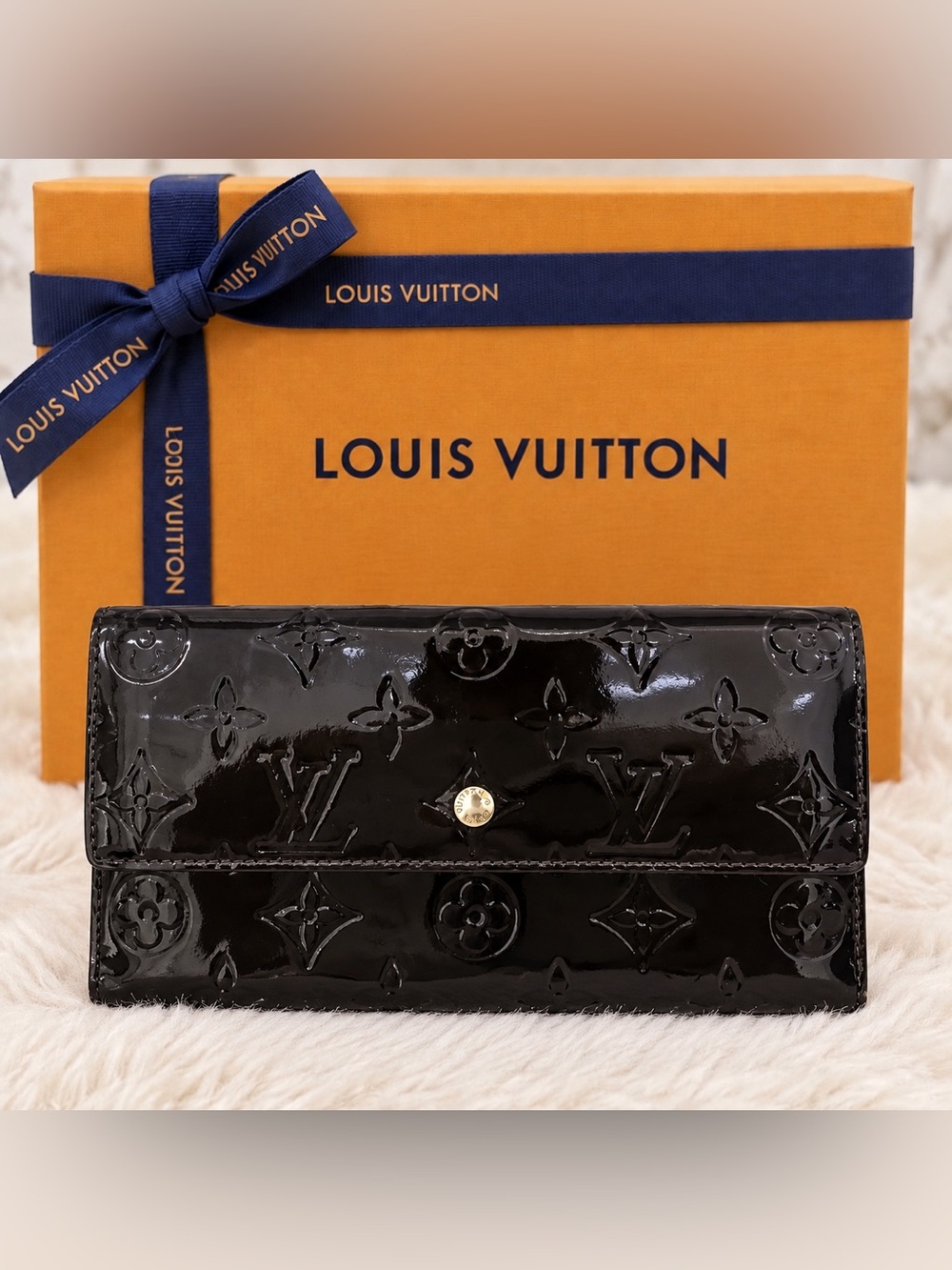 🖤♥️🖤 Louis Vuitton Monogram Vernis Porte Tresor Wallet🖤♥️🖤